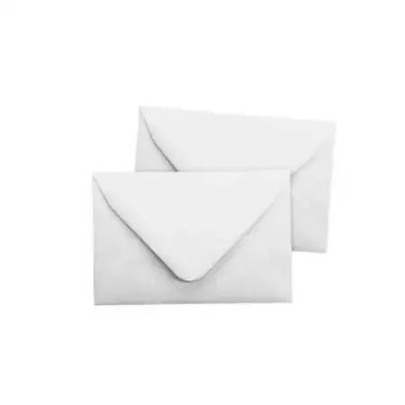 Sobres Medoro Tarjetas personles Papel obra 70x105mm Blanco blíster x 20 Nº3 70gr