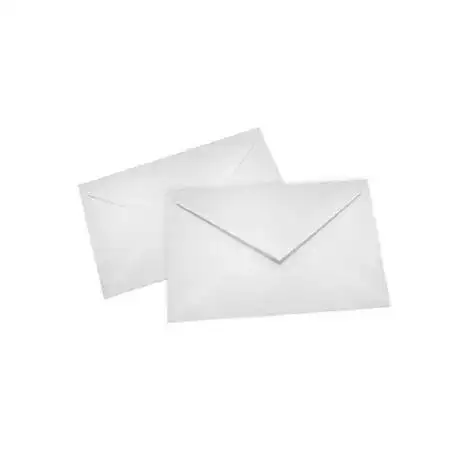 Sobres Medoro Tarjetas personles Papel obra 70x105mm Blanco blíster x 20 Nº3 70gr -2