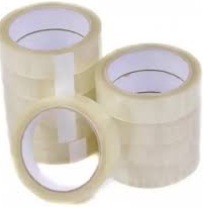 Cinta adhesiva Comercial 24mm x 45m Transparente -2