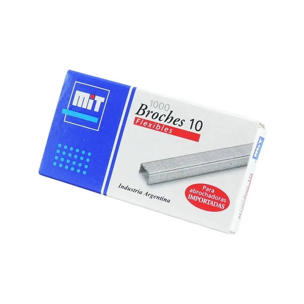 Broches Mit Abrochadora Nro 10 caja x 1000 -2
